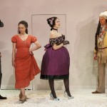 Chris Myers, Amber Gray, Zoe Winters, Danny Wolohan (L-R) in An Octoroon at Soho Rep. Photo: Pavel Antonov