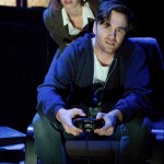 Alex Grubbs as Tyler and Katherine Folk-Sullivan as Grace in Mallery Avidon's 'Mary-Kate Olsen is in Love' - Photo by Hunter Canning