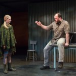 Erin Wilhelmi and Chris Sullivan in The Civilians’ THE GREAT IMMENSITY running at The Public Theater. Photo credit: Richard Termine